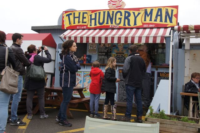 Rarer Fastfood: Der Kiosk The Hungry Man in Trinity ist enorm populär 